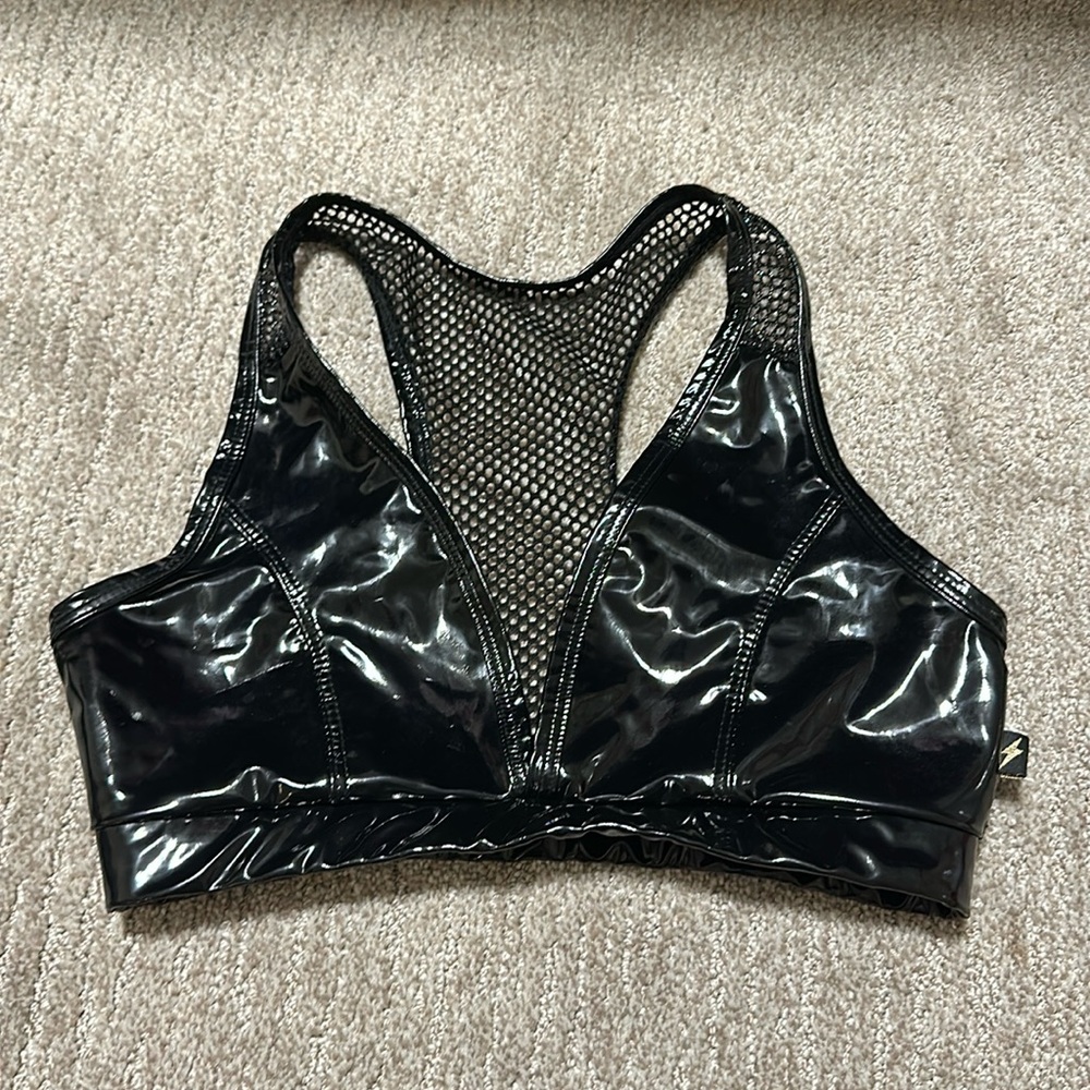 Cleo the Hurricane sz S sports bra pole top